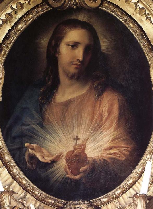 Pompeo Batoni Sacred Heart of Jesus Spain oil painting art
